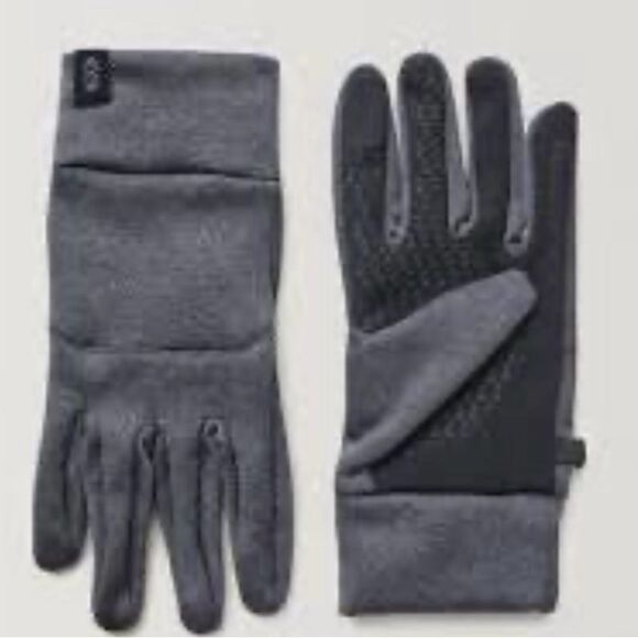 Free Country Stretch Double Knit Glove Grey/Black M/L NWT IN PACKAGING - Picture 1 of 6